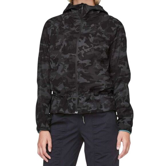 lululemon athletica Jackets & Blazers - Lululemon Pack It Up Jacket *Incognito Camo Multi Grey